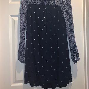 Element dress never worn size xs ties up